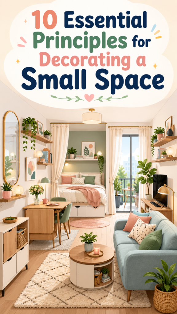 Essential Principles for Decorating a Small Space