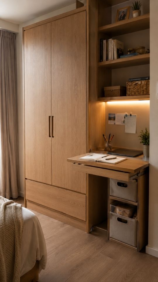 Wardrobe Side Micro Desk