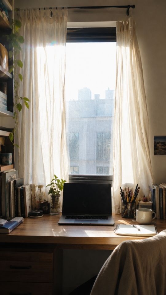 Daylight Window Study Wall