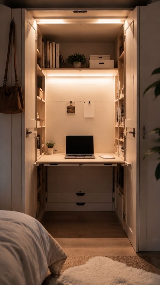 Closet Conversion Study Pod