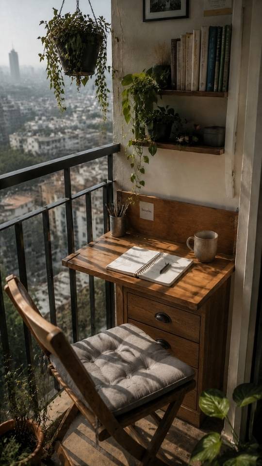 Balcony Study Nook