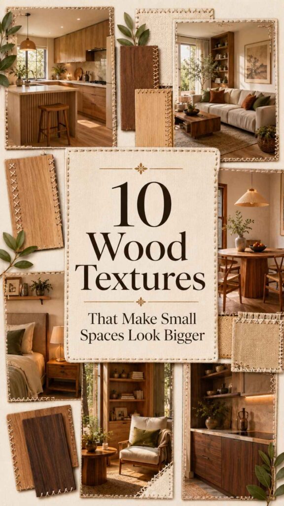 Wood Textures for Small Spaces