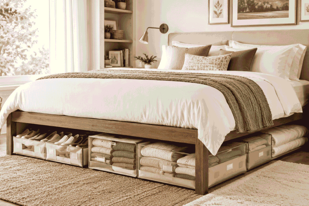 Under bed storage