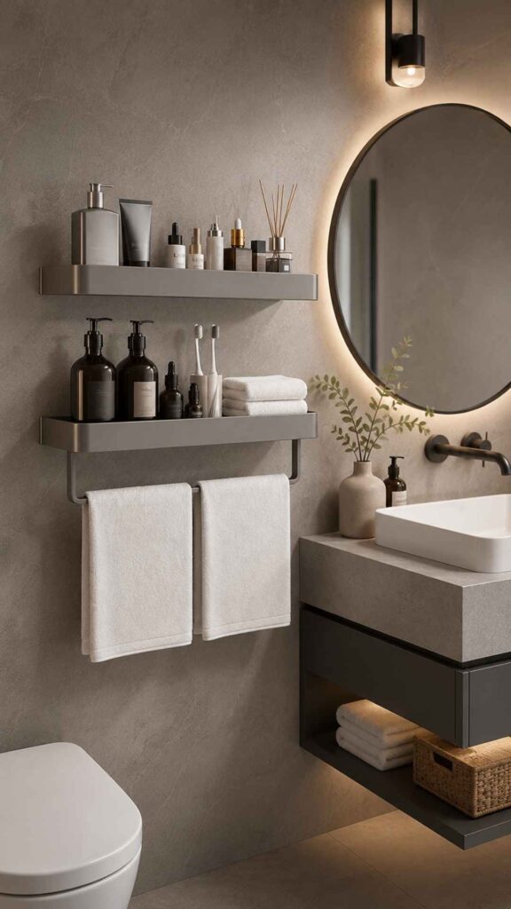 wall mounted shelves