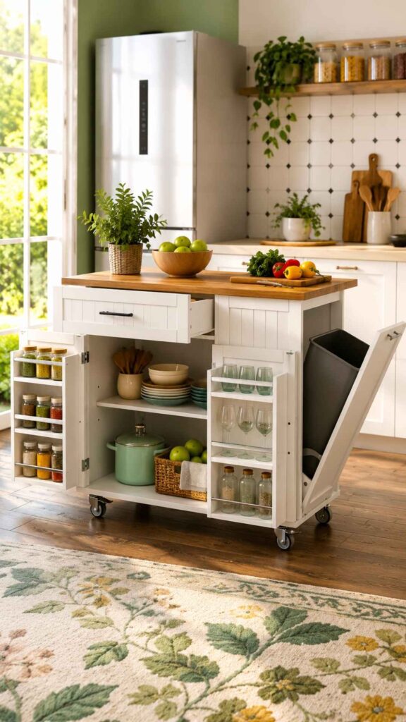Rolling Kitchen Island