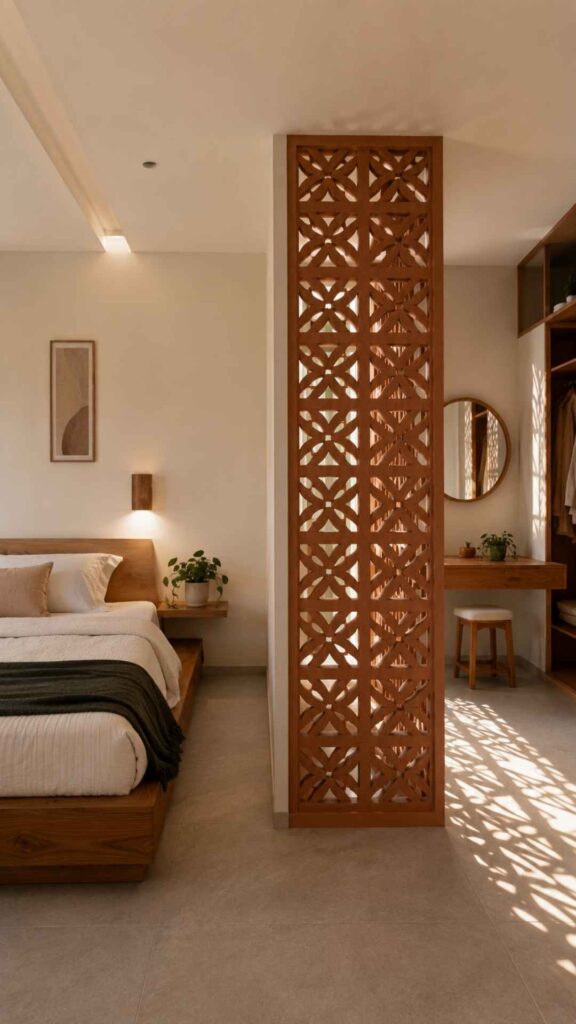 Terracotta Lattice Screen