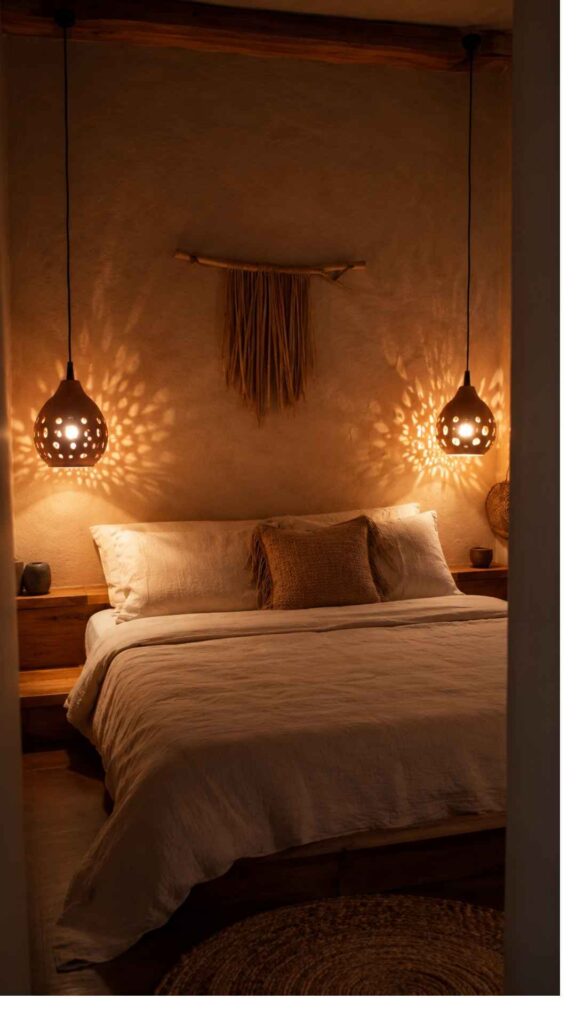 Clay Hanging Lamps