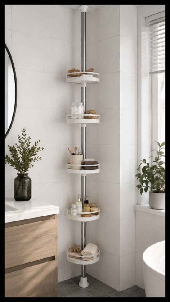Rotating Corner Storage Column