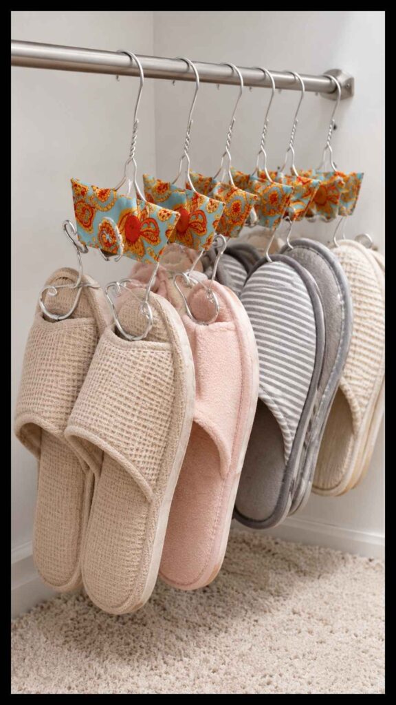 Space-Saving Shoe Hanger