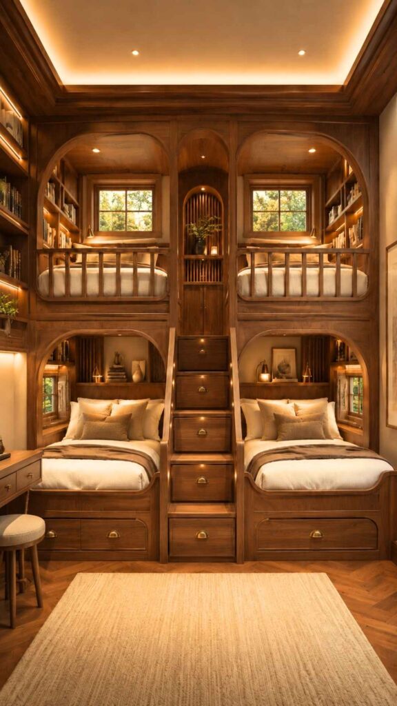 Built-In Bunk Beds