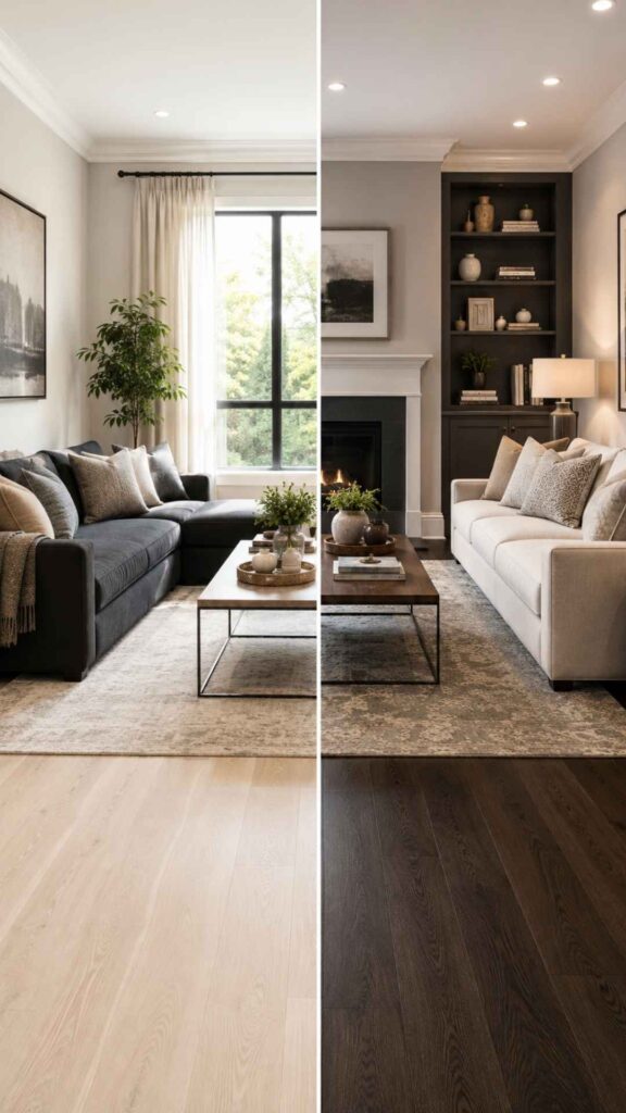  Color of Flooring for sofa for small living room