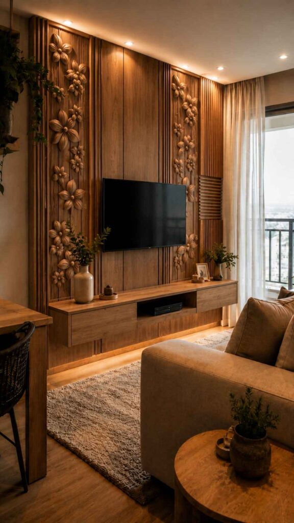 Wood Panel Wall