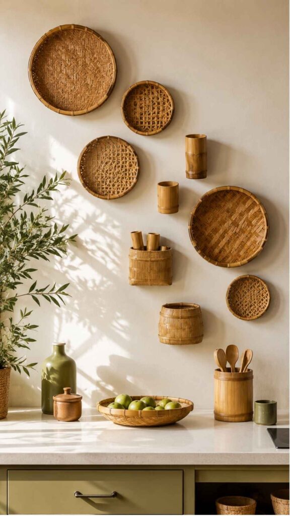 Bamboo Craft Wall Decor