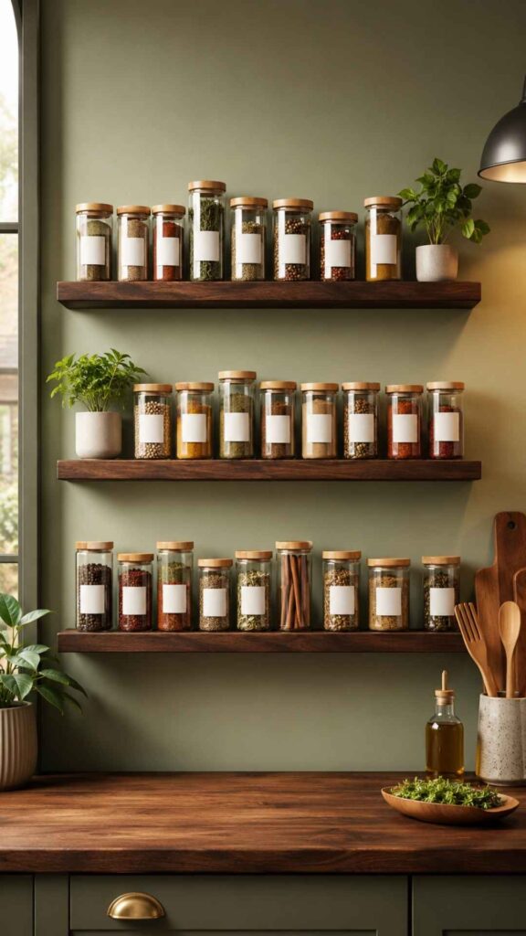 Mini Floating Spice Shelf
