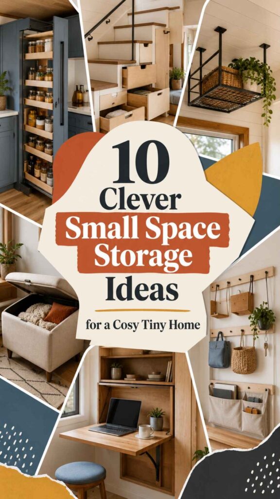  Clever Small Space Storage Ideas for a Cosy Tiny Home