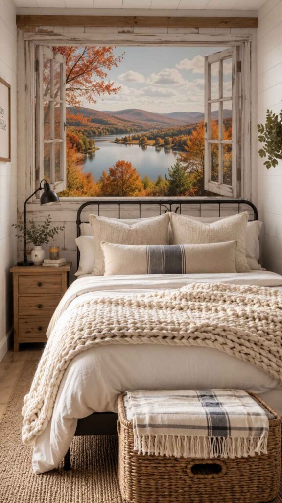 Autumn Window View