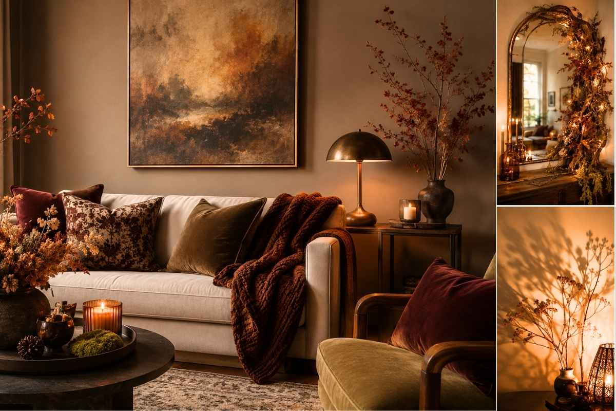 10 Creative Fall Decor Ideas for a Small Living Room