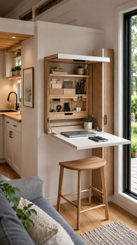  Fold-Down Desk