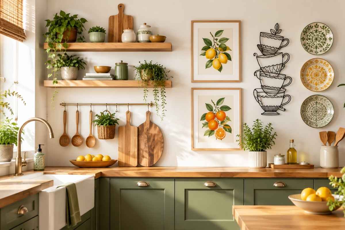 Kitchen wall decor