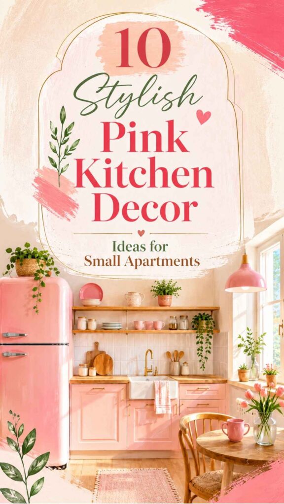 Pink Kitchen Decor