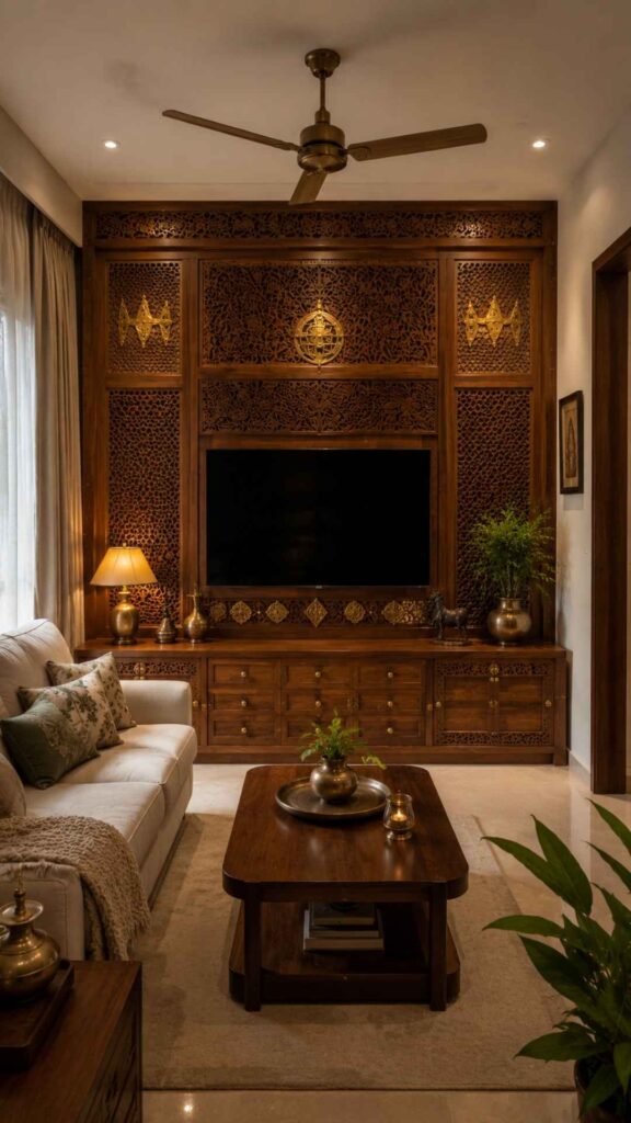 Wood Panel Wall