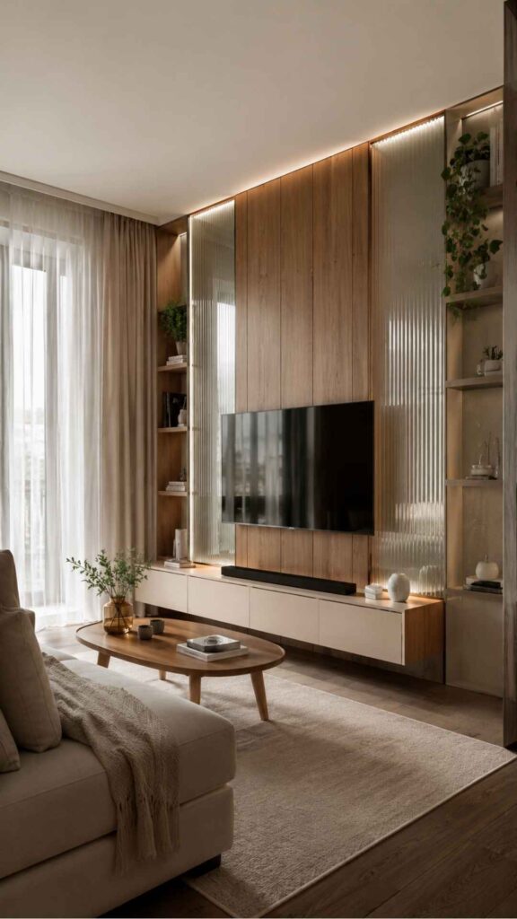 Wood Panel Wall