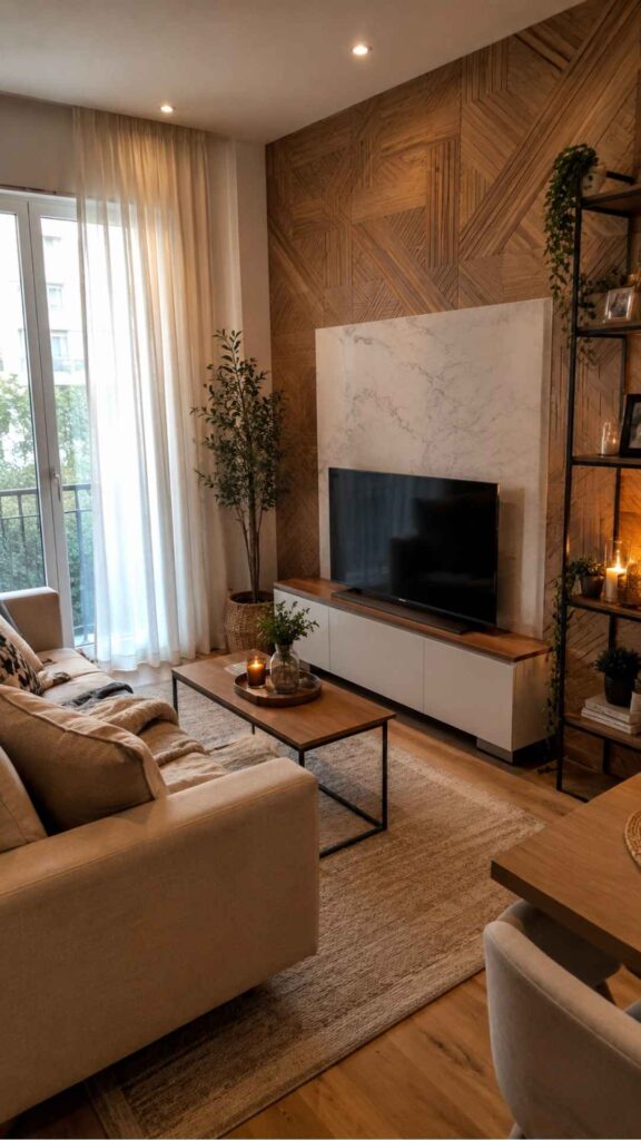 Wood Panel Wall