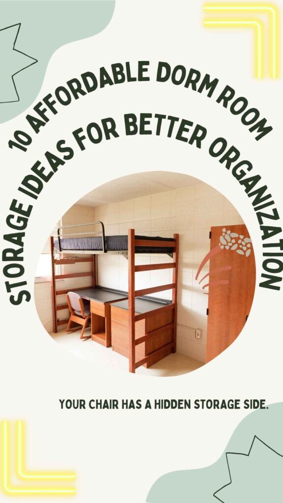 Dorm Room Storage Ideas 