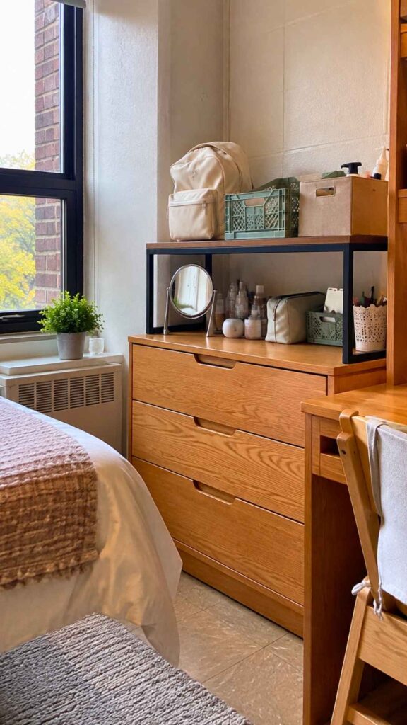 Bridge Shelf Over the Dresser