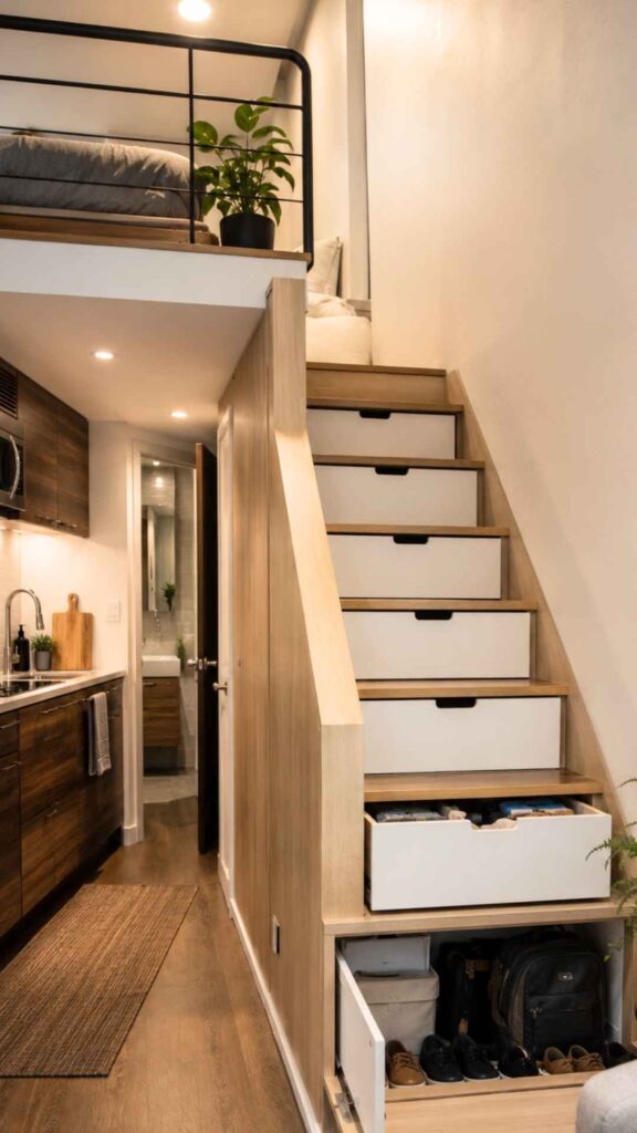Hidden Storage in the Staircase