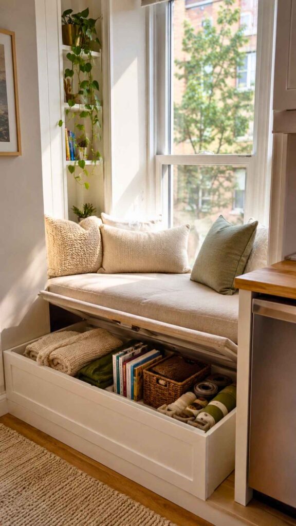 Build Storage Into a Window Seat