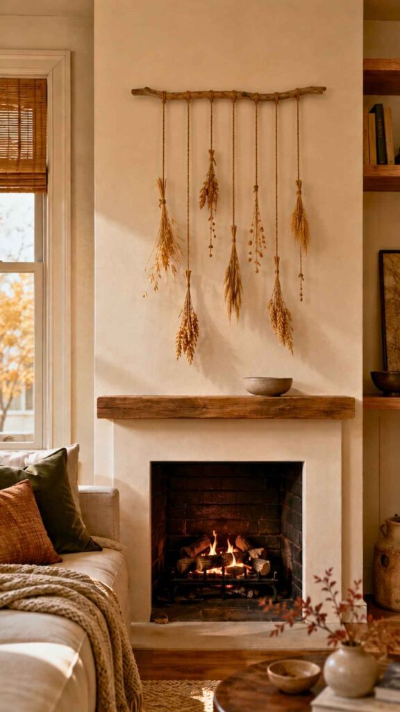 Hang a Jute-and-Grain Harvest Mobile