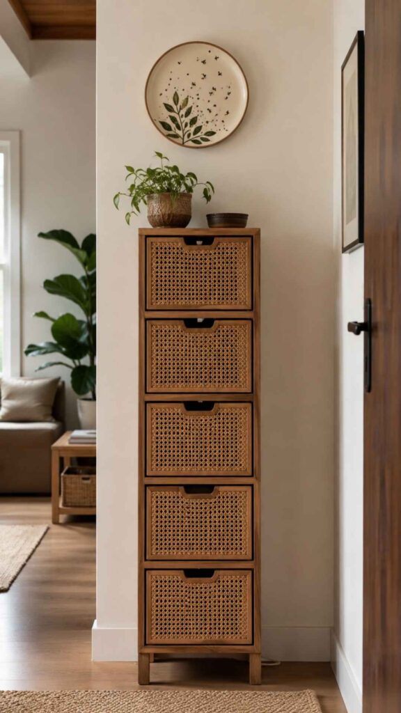 Pottery Plate Painting Ideas Above Vertical Storage