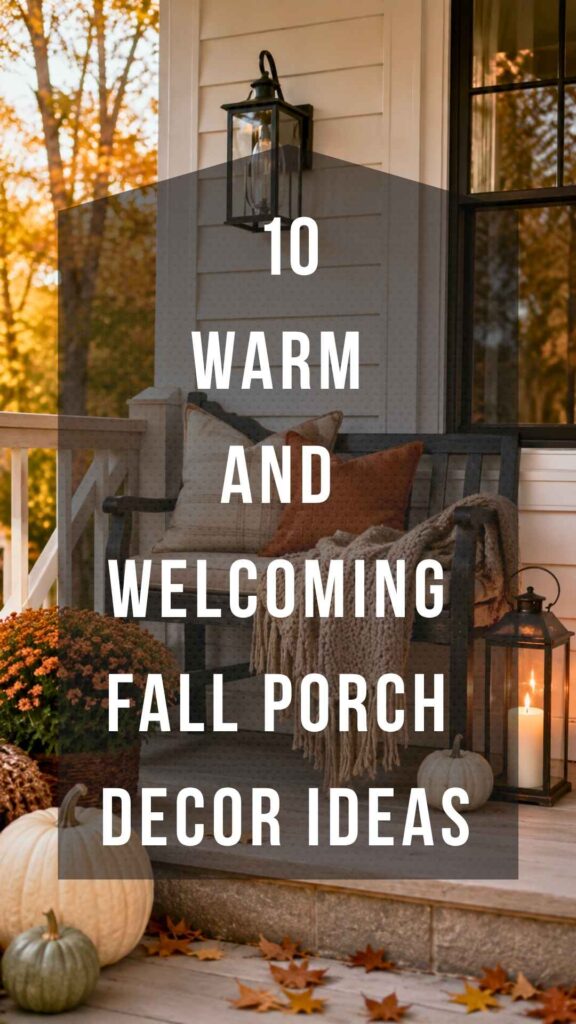 Warm and Welcoming Fall Porch Decor Ideas