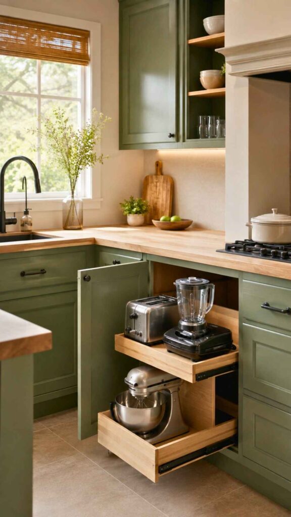 Fixed Parking Space for Small Appliances