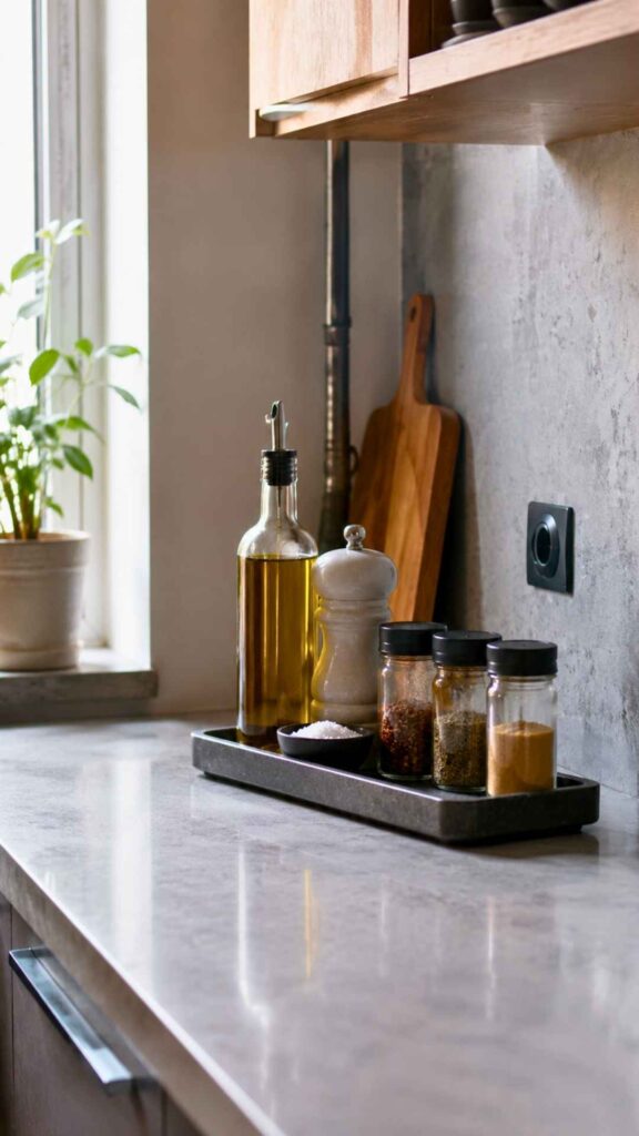 Daily Cooking Essentials on One Tray