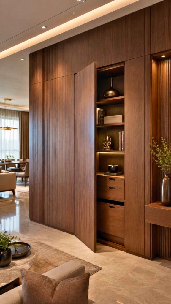 Use Walls as Invisible Storage Surfaces