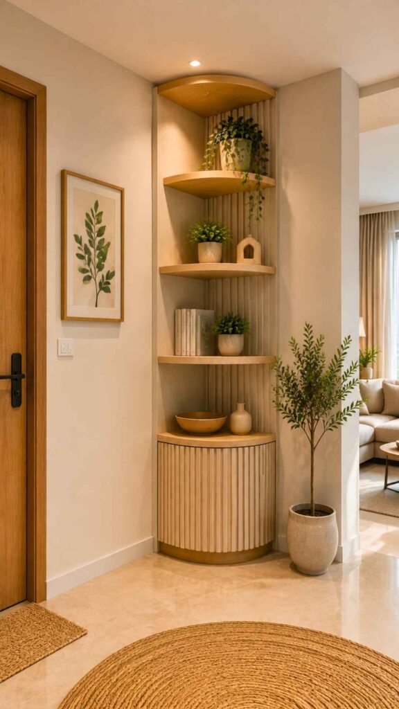 Convert Corners into Secret Storage Points