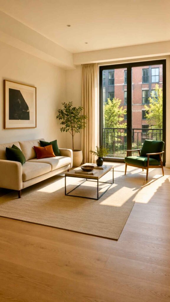 Leave Empty Space to Create a More Spacious Feel