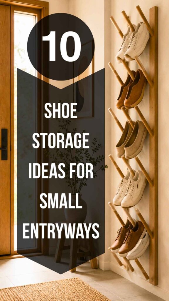 Shoe Storage Ideas for Small Entryways 
