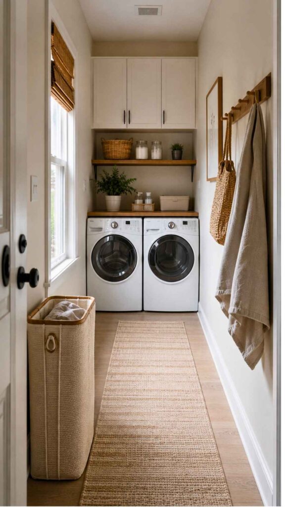 Put the Laundry Basket Where Clothes Actually Arrive