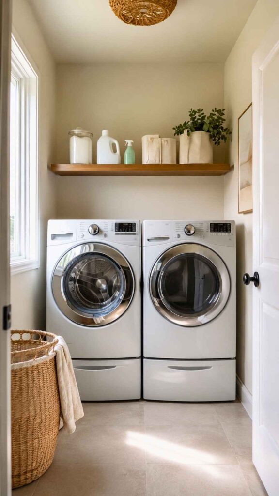 Turn the Space Above the Washing Machine Into an “Active Zone”