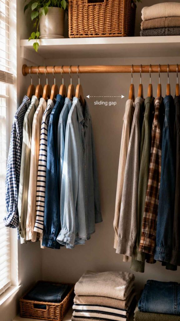 Stop Creating a Hanger Traffic Jam, Closet Organization Ideas