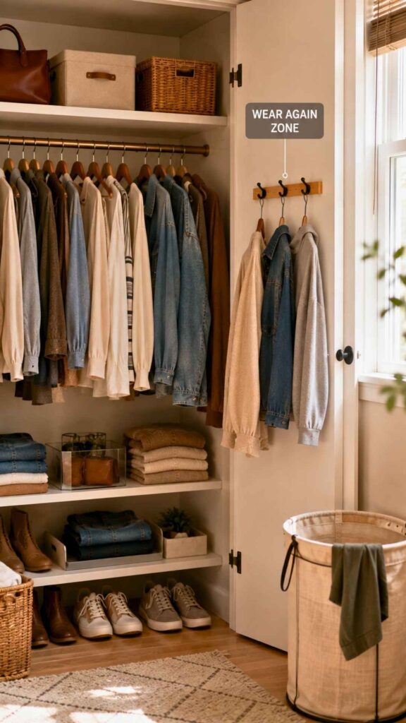 Build a “Return Home” Spot for Clothes You Wore Once