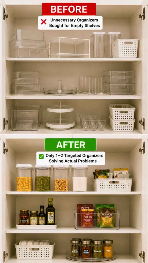 Stop Buying an Organizer the Moment You See Empty Space