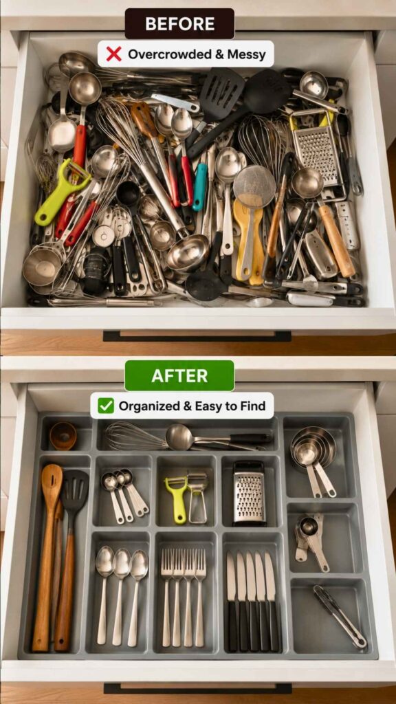 Stop Storing Duplicate Utensils “Just in Case”