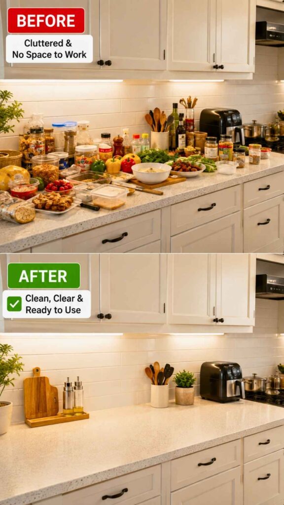 Stop Using Your Counter as Permanent Food Storage