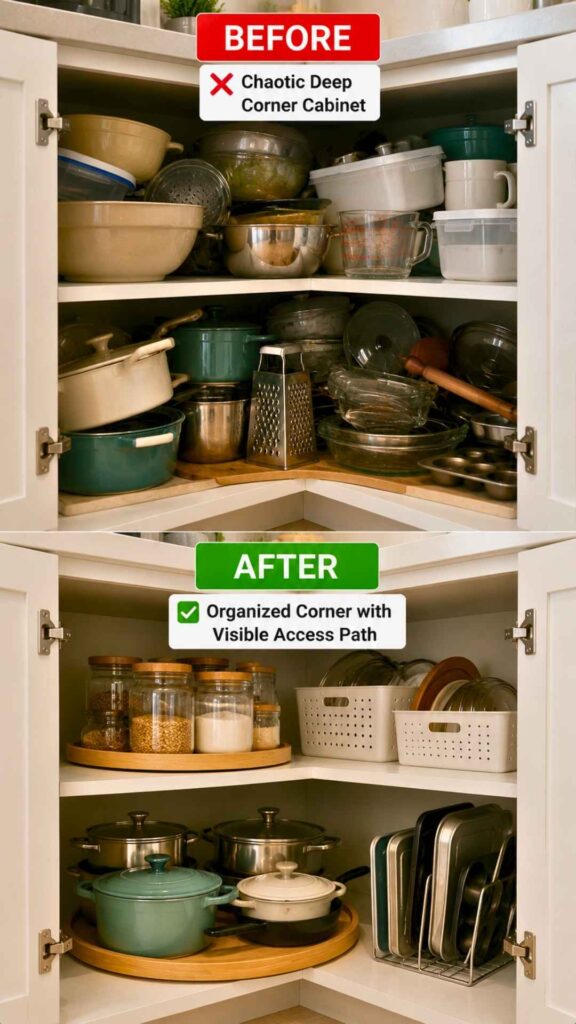 Stop Turning Cabinet Corners Into “Maybe Later” Storage Zones