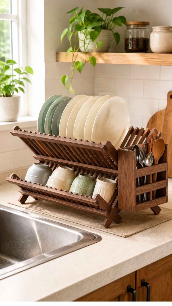 Foldable Dish Rack