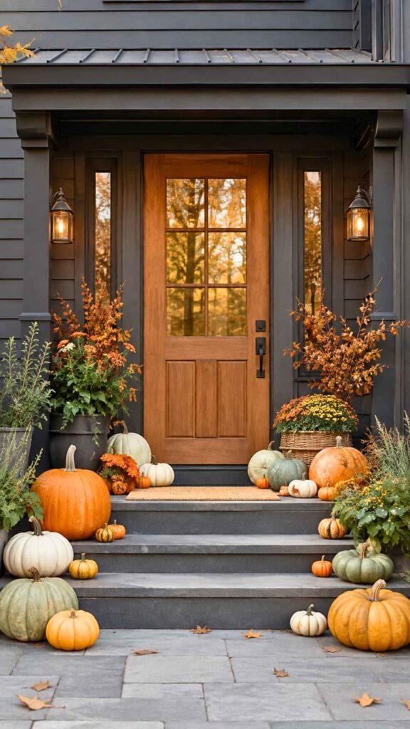 Mix Pumpkins in Different Shapes